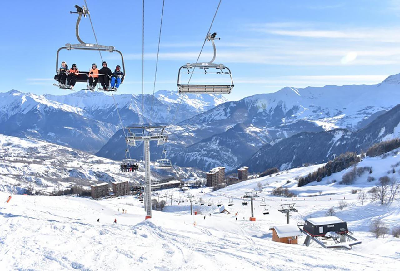 Appartement Avec Balcon Au Pied Des Pistes De Ski Villarembert Luaran gambar